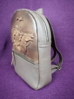 Rucsac Decebal, din piele - imagine 2