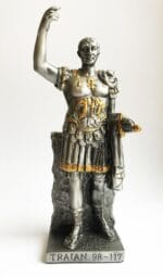 Statuetă Traian, metal