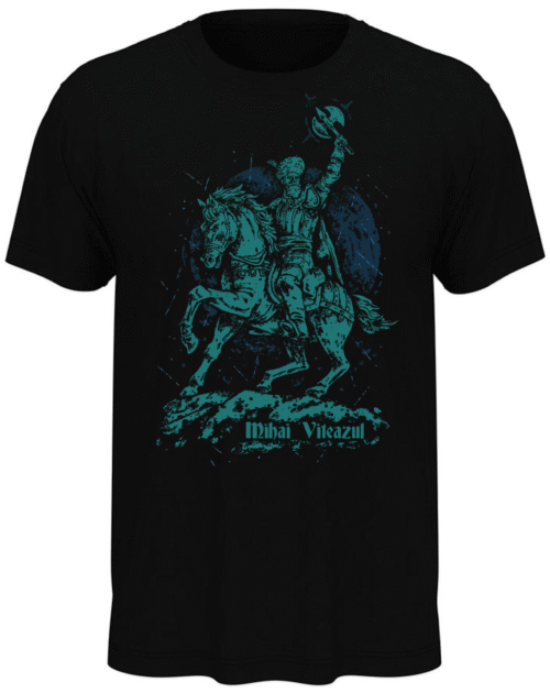 Tricou Mihai Viteazul, negru