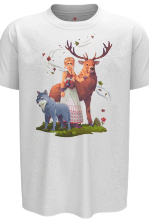 Tricou Prințesa Dacă, alb