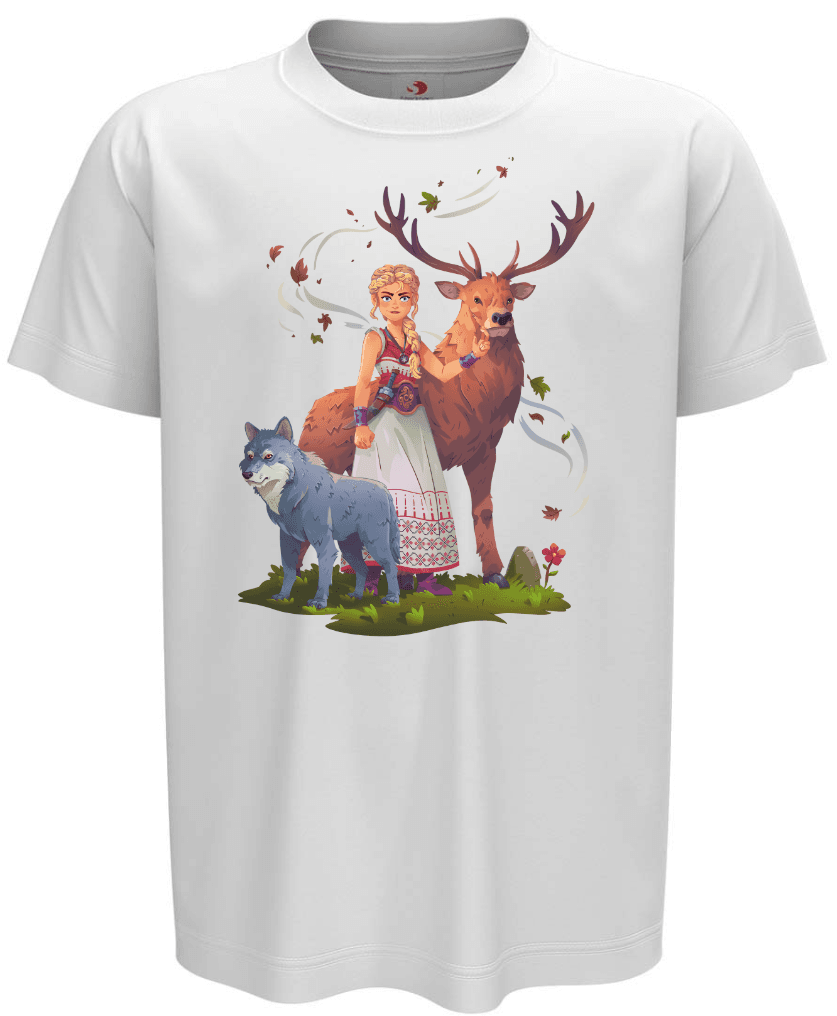 Tricou Prințesa Dacă, alb Tricou Prințesa Dacă, alb