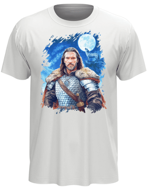 Tricou Regele Dromihete, alb