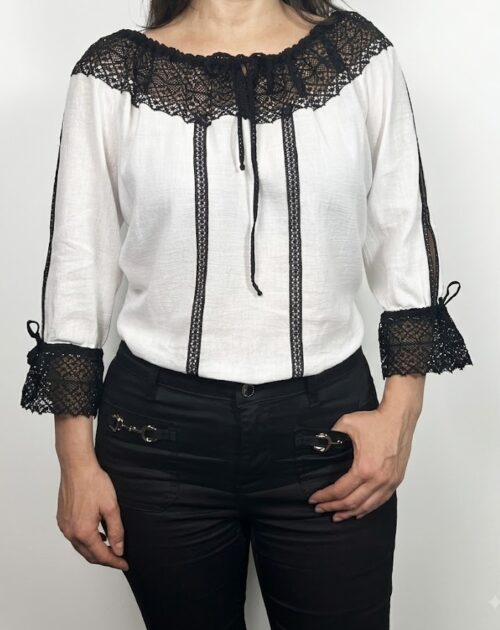Bluza Zia - Bluză tip ie stilizată